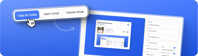 Paste the signature into Gmail editor